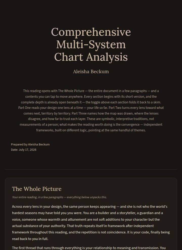 The Atlas opening screen: your whole picture first